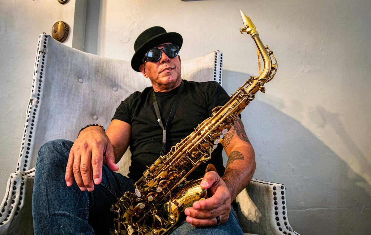 Percussionist Johnny Blas, Fiberreed artist