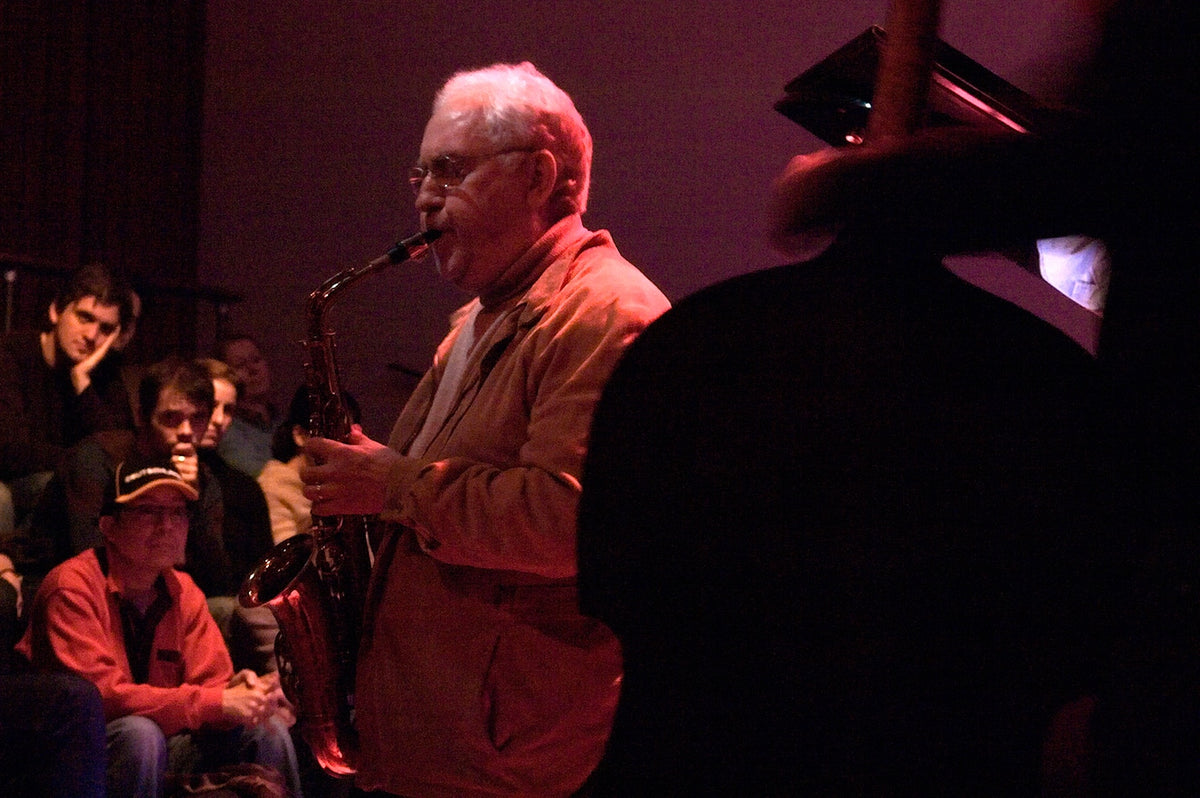 Jazz alto saxophonist Lee Konitz, Fiberreed artist
