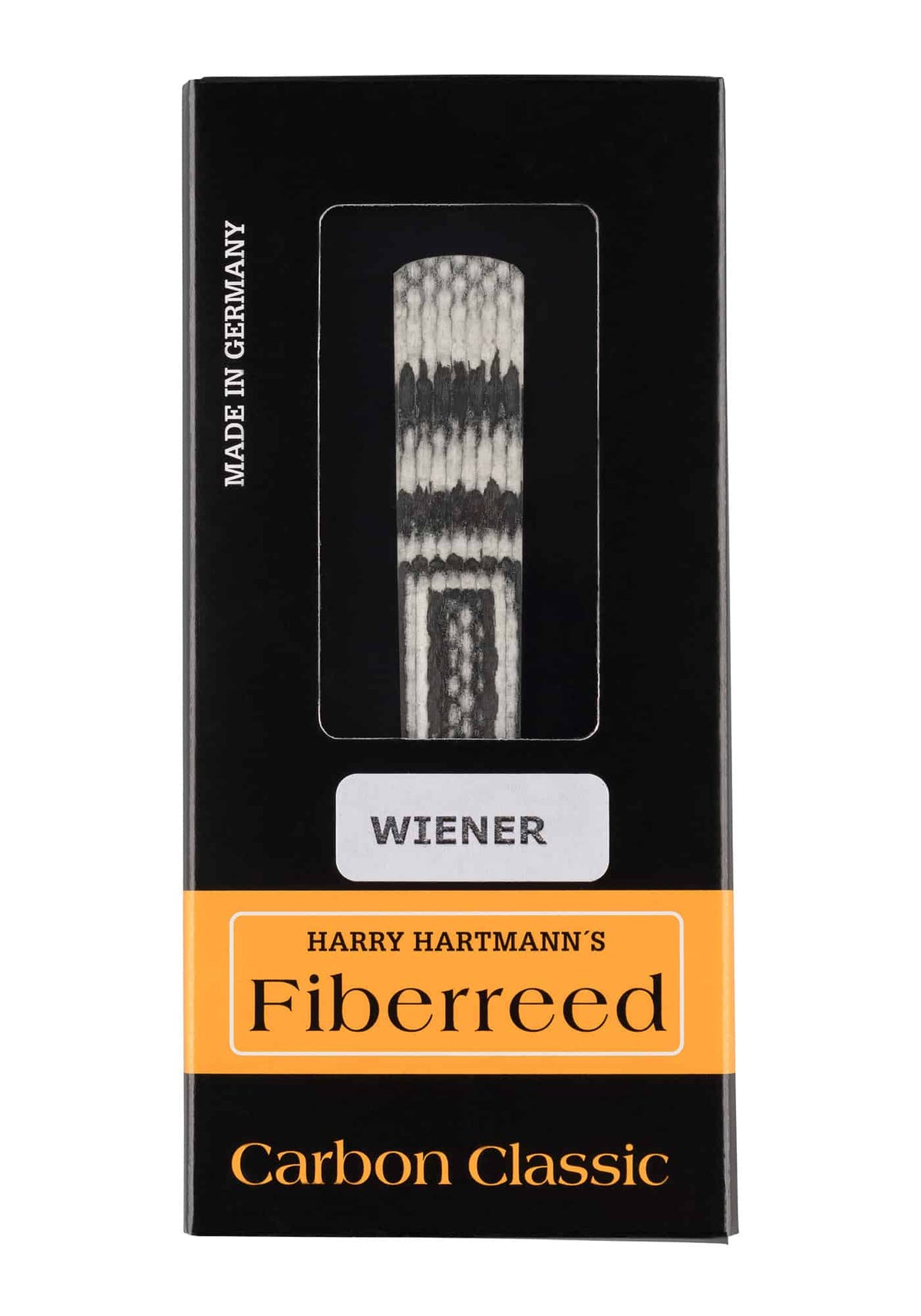 Fiberreed Carbon Classic Kunststoffblatt für Deutsche Klarinette, Wiener Schnitt