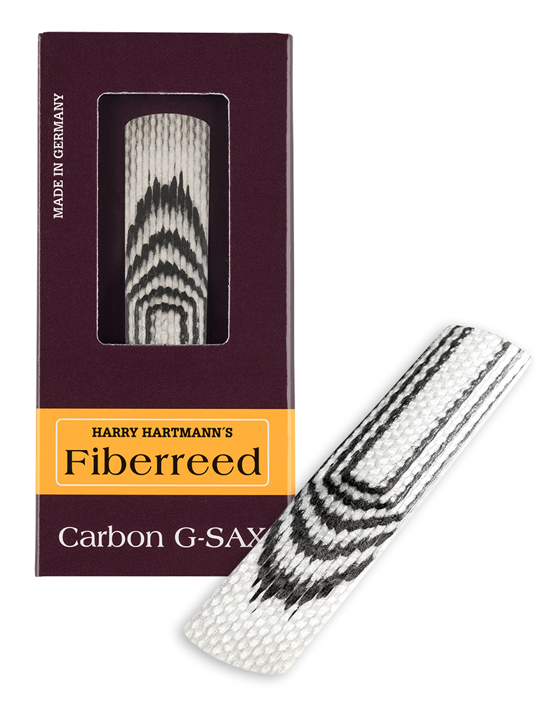 Fiberreed Carbon G-SAX synthetic reed for tenor saxophone, second view