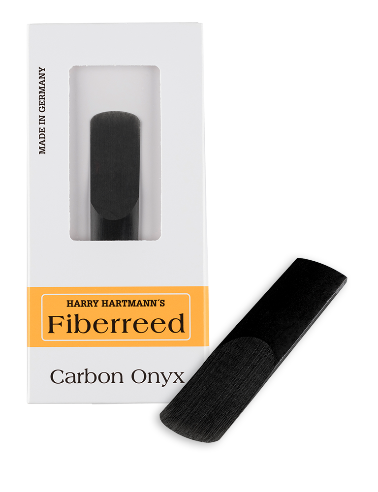 Fiberreed Carbon Onyx synthetic reed for soprano saxophone, second view