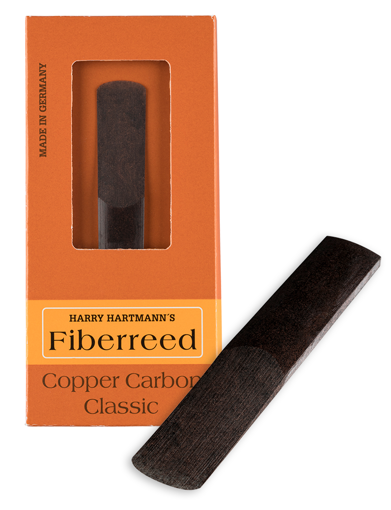Fiberreed Copper Carbon Classic synthetic reed for Boehm system clarinet, second view