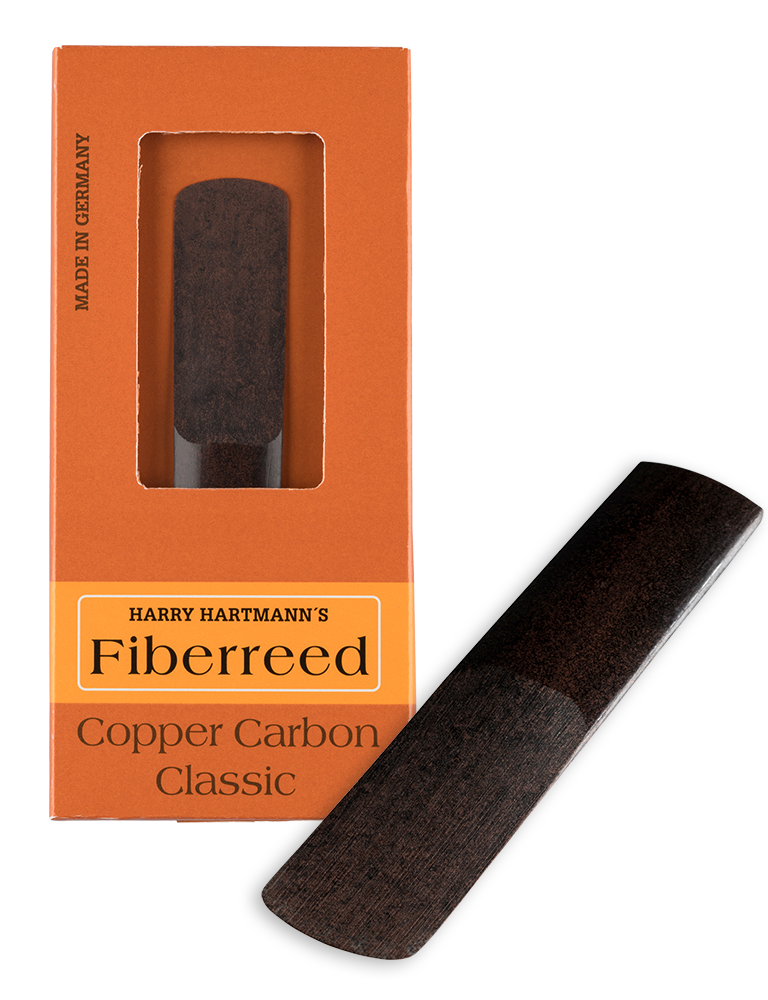 Fiberreed Copper Carbon Classic synthetic reed for alto saxophone, second view