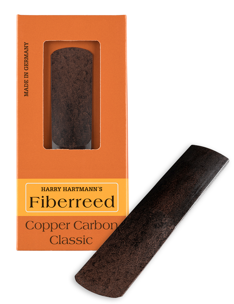 Fiberreed Copper Carbon Classic synthetic reed for baritone saxophone, second view
