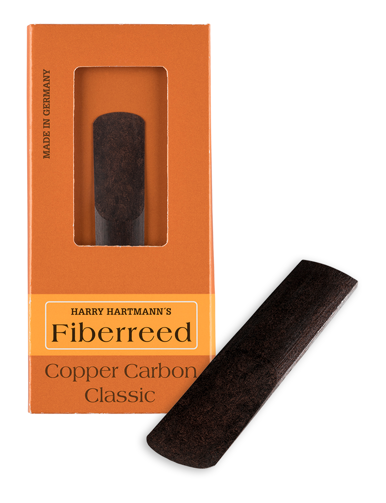 Fiberreed Copper Carbon Classic synthetic reed for soprano saxophone, second view
