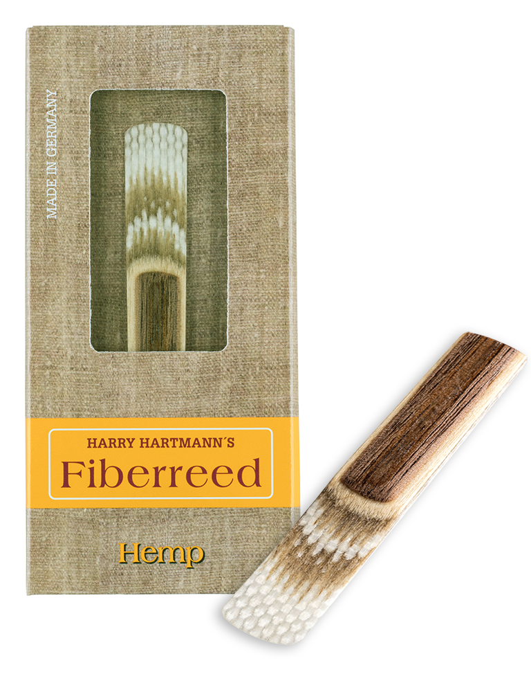 Fiberreed Hemp synthetic reed for German system clarinet, second view