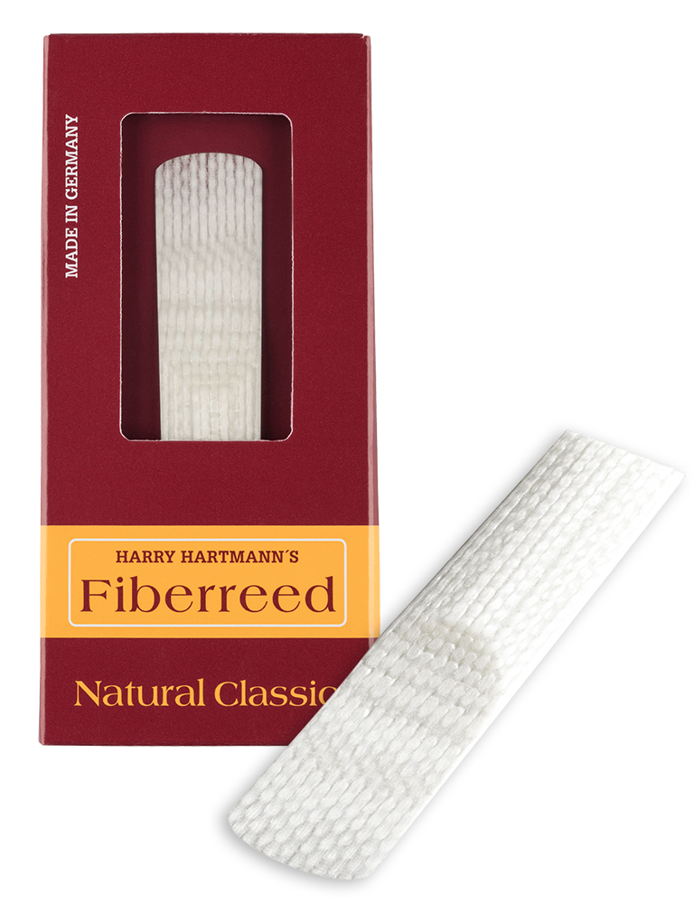 Fiberreed Natural Classic synthetic reed for alto saxophone, second view