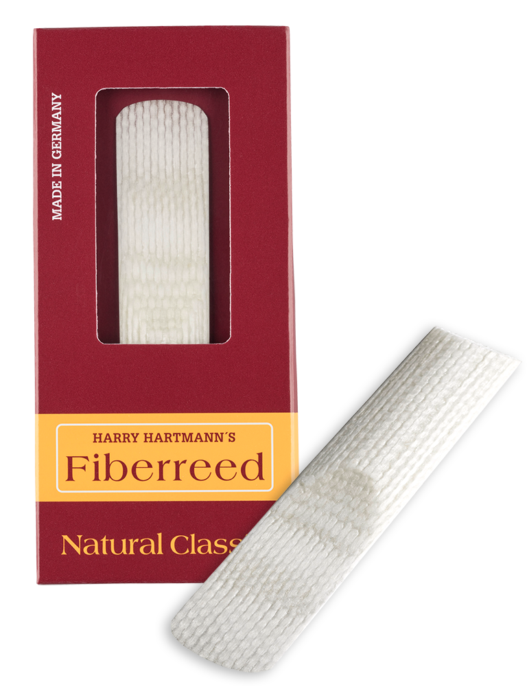Fiberreed Natural Classic synthetic reed for baritone saxophone, second view