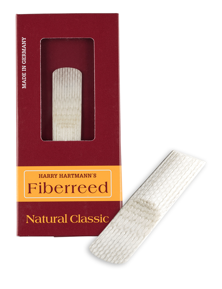 Fiberreed Natural Classic synthetic reed for soprano saxophone, second view