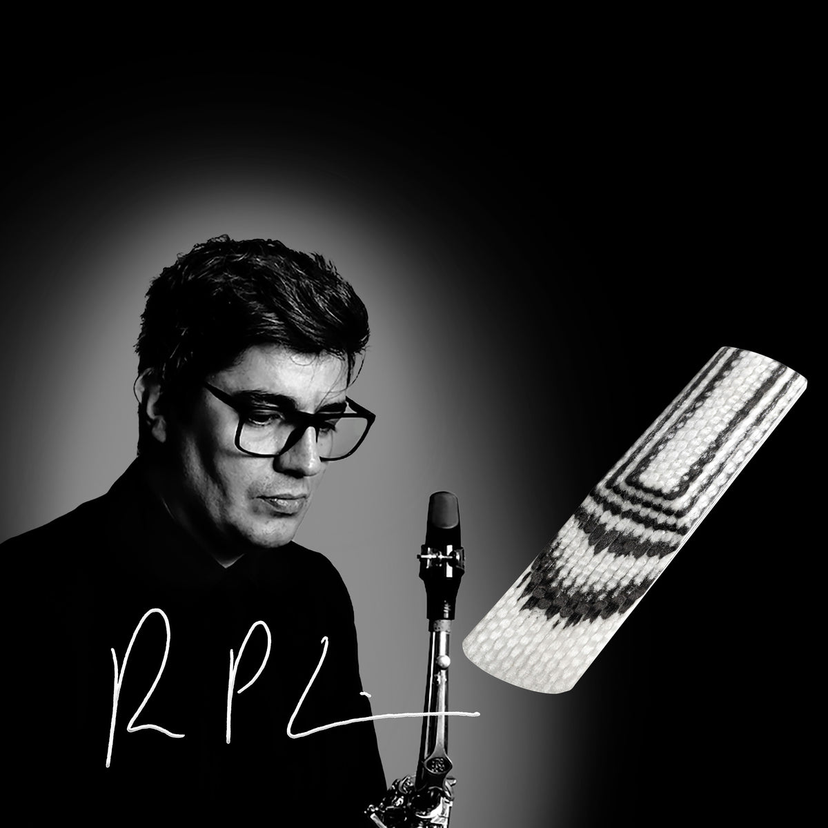 Fiberreed RPL Signature-Blatt der Artist Series von Saxophonist Rodrigo Pires de Lima